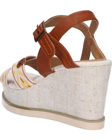 Sandalias de Mujer REFRESH 69912 LONA AMARILLO
