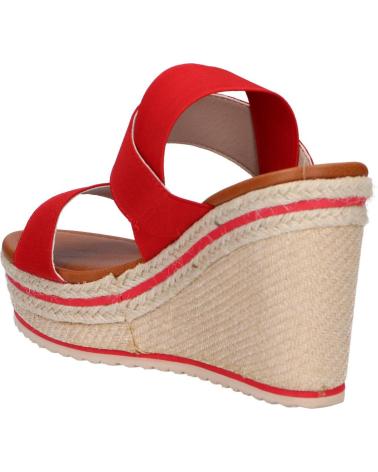 Sandalias de Mujer REFRESH 69619 TEXTIL ROJO