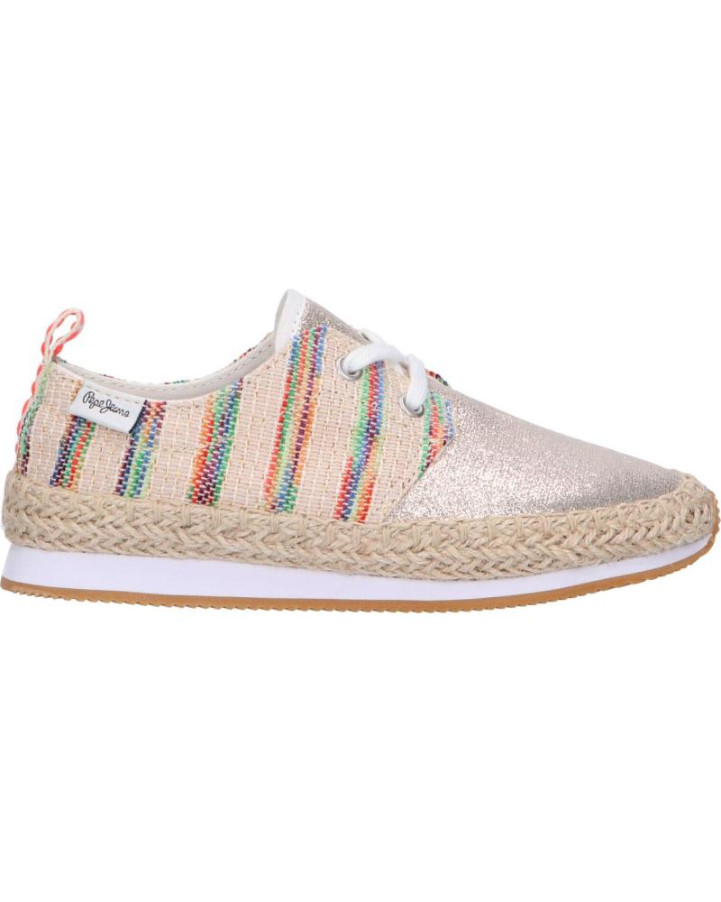 Woman and girl Trainers PEPE JEANS PGS30332 BABEL DOTS  029 GOLDEN