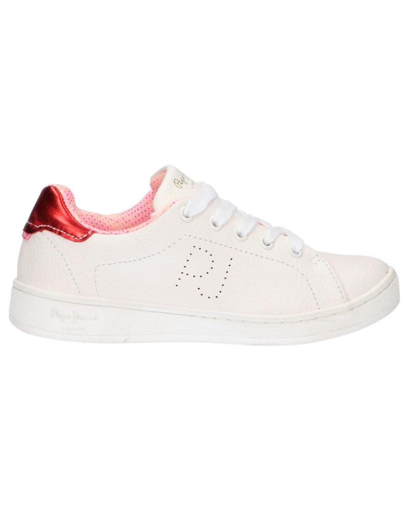 Woman and girl Zapatillas deporte PEPE JEANS PGS30337 BROMPTON FP 800 WHITE