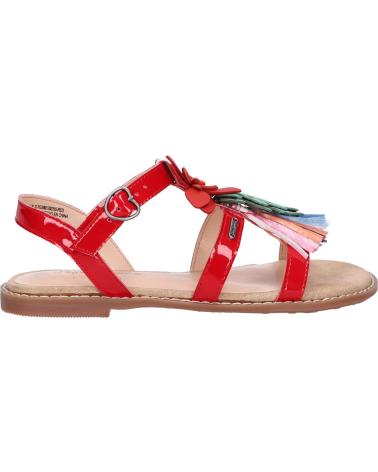Woman and girl Sandals PEPE JEANS PGS90120 ELSA FLOWER  255 RED