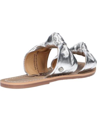Tongs PEPE JEANS  pour Femme PLS90410 MALIBU LACES  934 SILVER