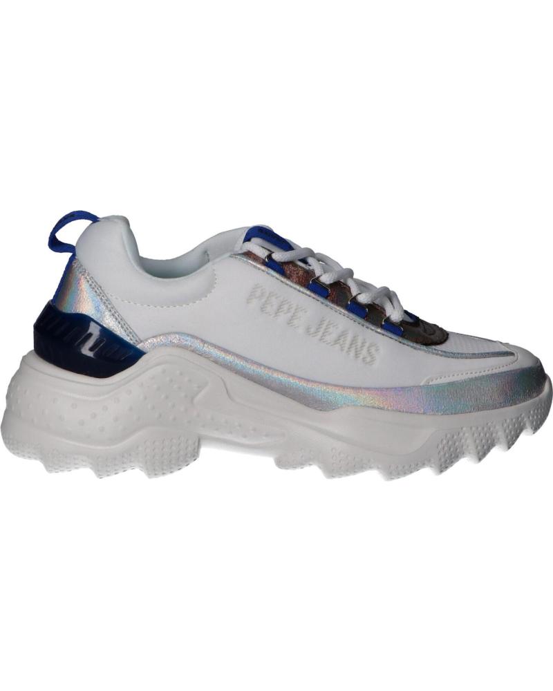 Sportschuhe PEPE JEANS  für Damen PLS31001 ECCLES  800 WHITE