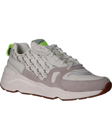 Woman sports shoes PEPE JEANS PLS30974 HARLOW  800 WHITE