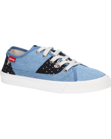 Woman and Man Trainers LEVIS 227827 963 MALIBU S 13 LIGHT BLUE