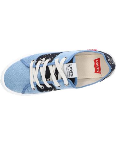 Woman and Man Trainers LEVIS 227827 963 MALIBU S 13 LIGHT BLUE